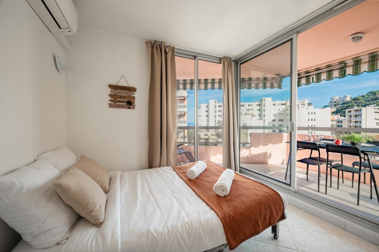Appartement 4 Pers A 50M De La Plage, Avec Piscine Рокбрюн-Кап-Мартен Екстер'єр фото
